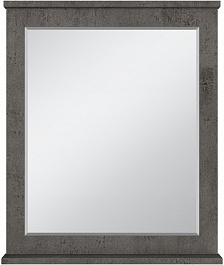 Misty Зеркало для ванной Марта 70 темный бетон – фотография-1